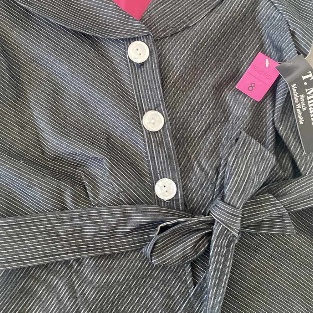 NWT women’s T.Milano stretch two piece suit size 8. - Picture 8 of 13